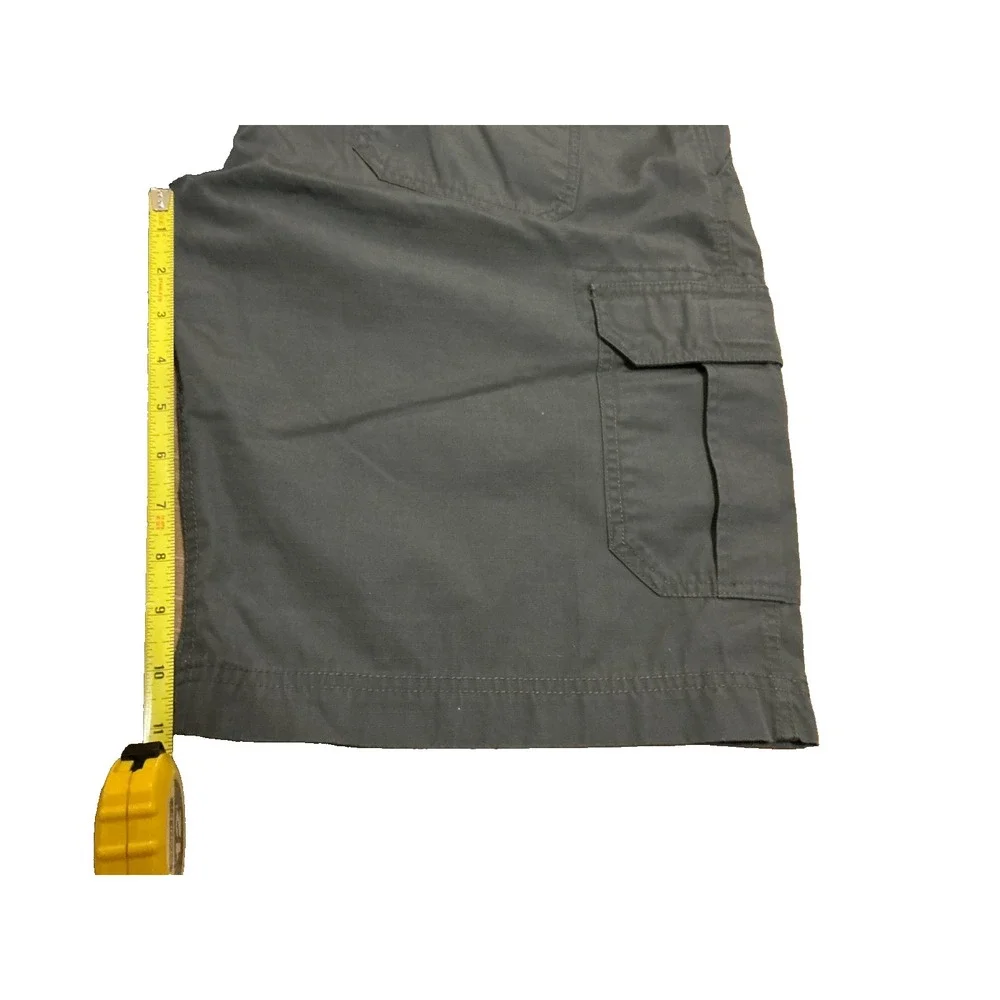 The North Face Hiking Shorts Mens 36 X 11 Gray Cargo Pockets Outdoor Utility